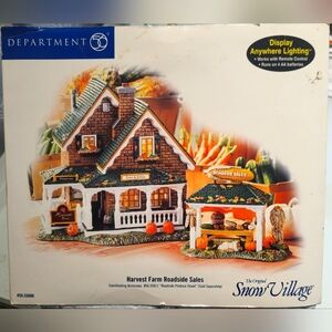 Department 56 Snow Village - Harvest Farm Roadside Sales